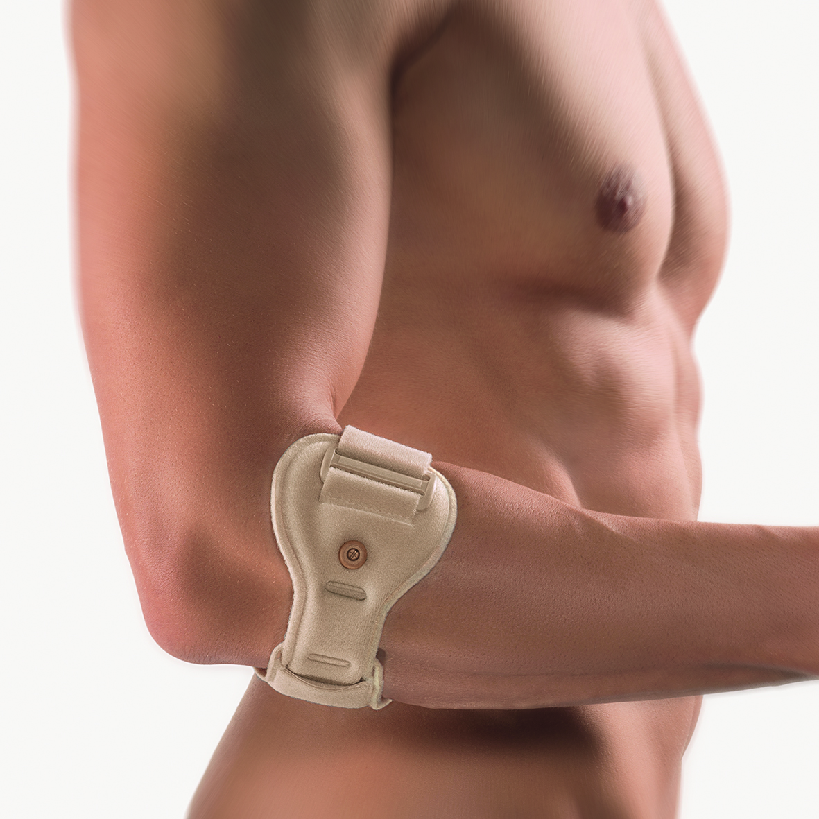 Bort EpiContur Tennisarmbandage mit 1 Pelotten Haut 1 Stück